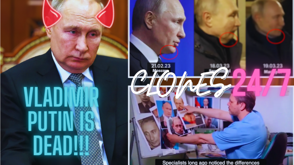Vladimir Putin is dead!!! You are seeing doubles 24/7